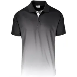 Mens Dakota Golf Shirt Charcoal Front